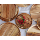 Yael Wooden Plate 15cm